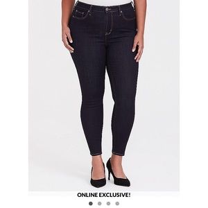 Torrid premium denim, Sky High Skinny Jean!
